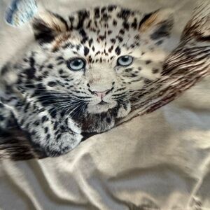 MOLO Leopard Print Graphic sweatshirt